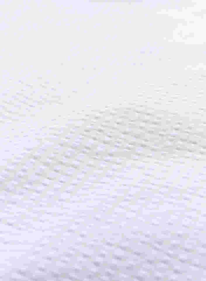 Parure de lit en coton à carreaux, White/White Check, Packshot image number 3
