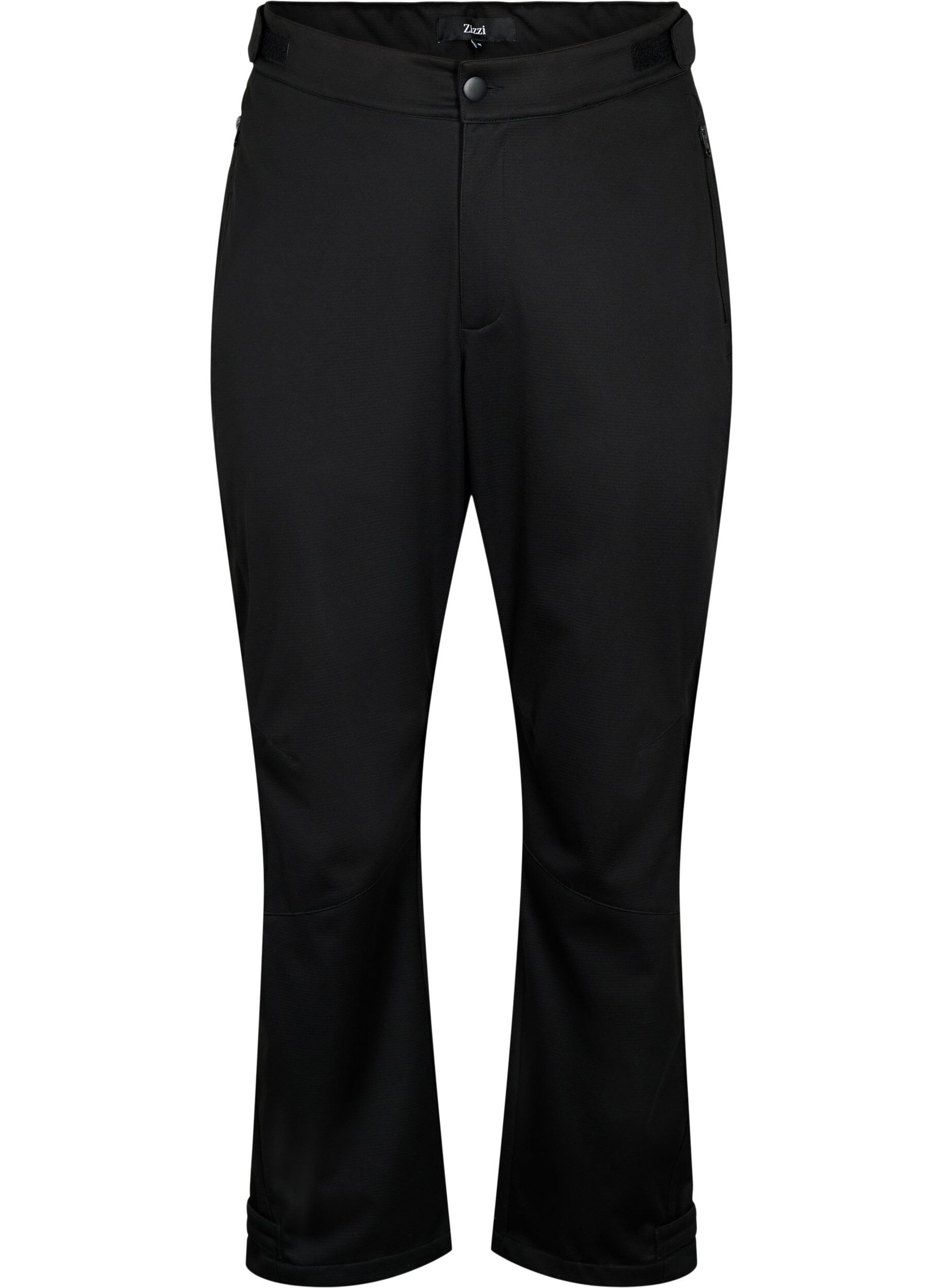 ZizziSoftshell broek, Black, Packshot image number 0