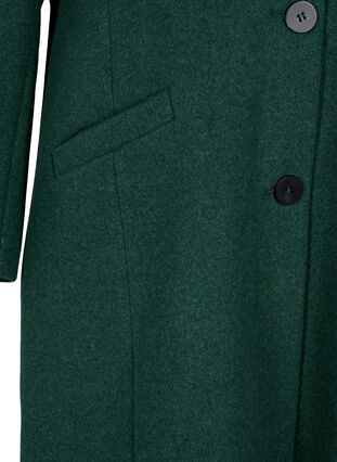 Manteau avec boutons et poches, Trekking Green Mel, Packshot image number 3