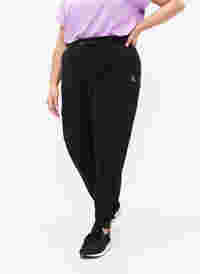 Pantalon de sport ample avec des poches, Black, Model