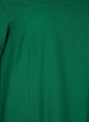 Robe en coton à manches courtes, Verdant Green, Packshot image number 2