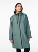 Veste de pluie avec poches et capuche, Vert fonc&eacute;, Model image number 0