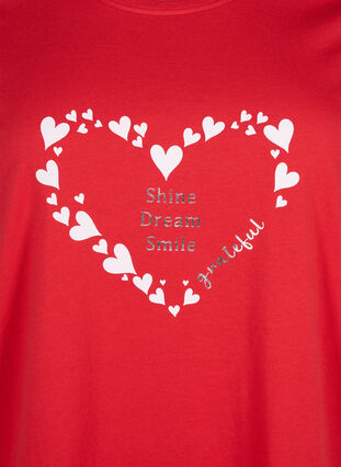 FLASH - T-shirt avec motif, High Risk Red Heart, Packshot image number 2