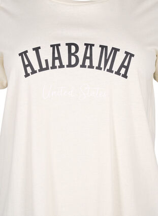 Katoenen T-shirt met tekst, Antique W. Alabama, Packshot image number 2