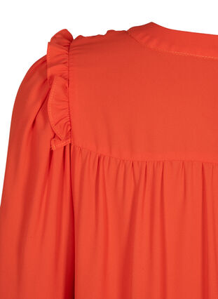 Robes à manches longues avec volants, Orange.com, Packshot image number 3