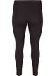 Viscose legging met steentjes in de zijkant, Black, Packshot image number 1