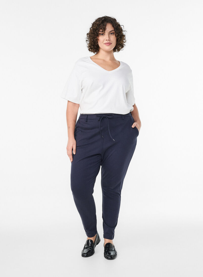Pantalon Maddison, Bleu, Model image number 0
