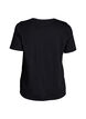 T-shirt met print, Zwart, Packshot image number 1