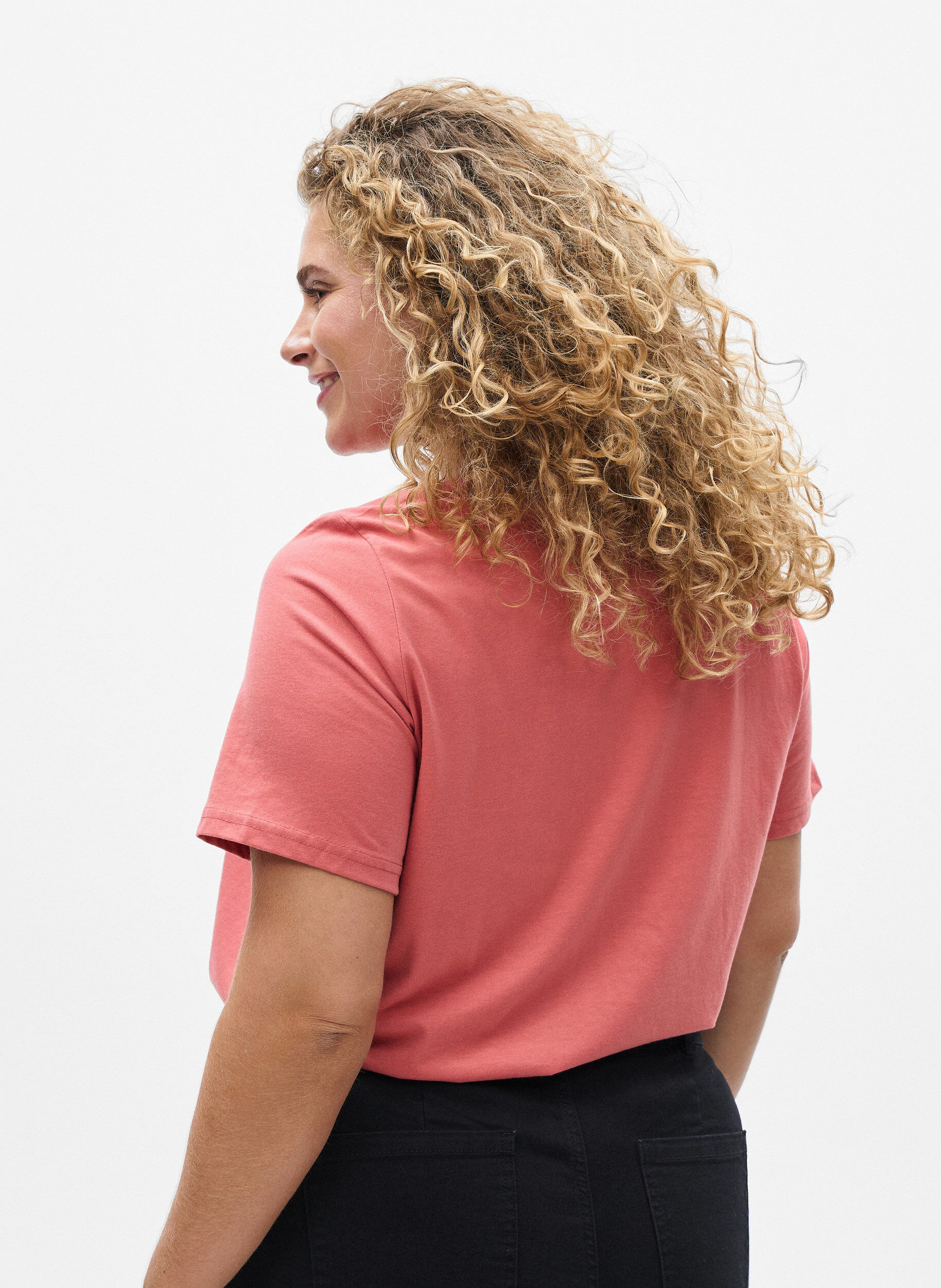 ZizziFLASH - T-shirt met motief, Rood, Model image number 2