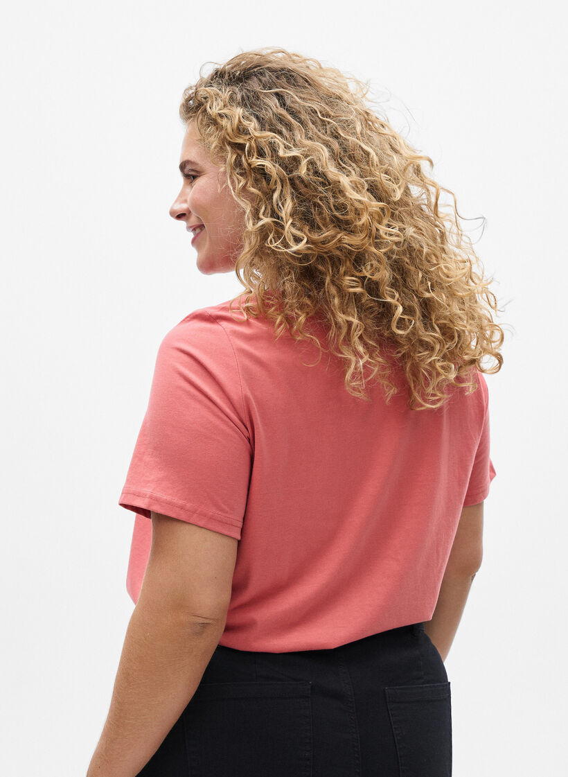 FLASH - T-shirt avec motif, Rose poudrée, Model image number 2