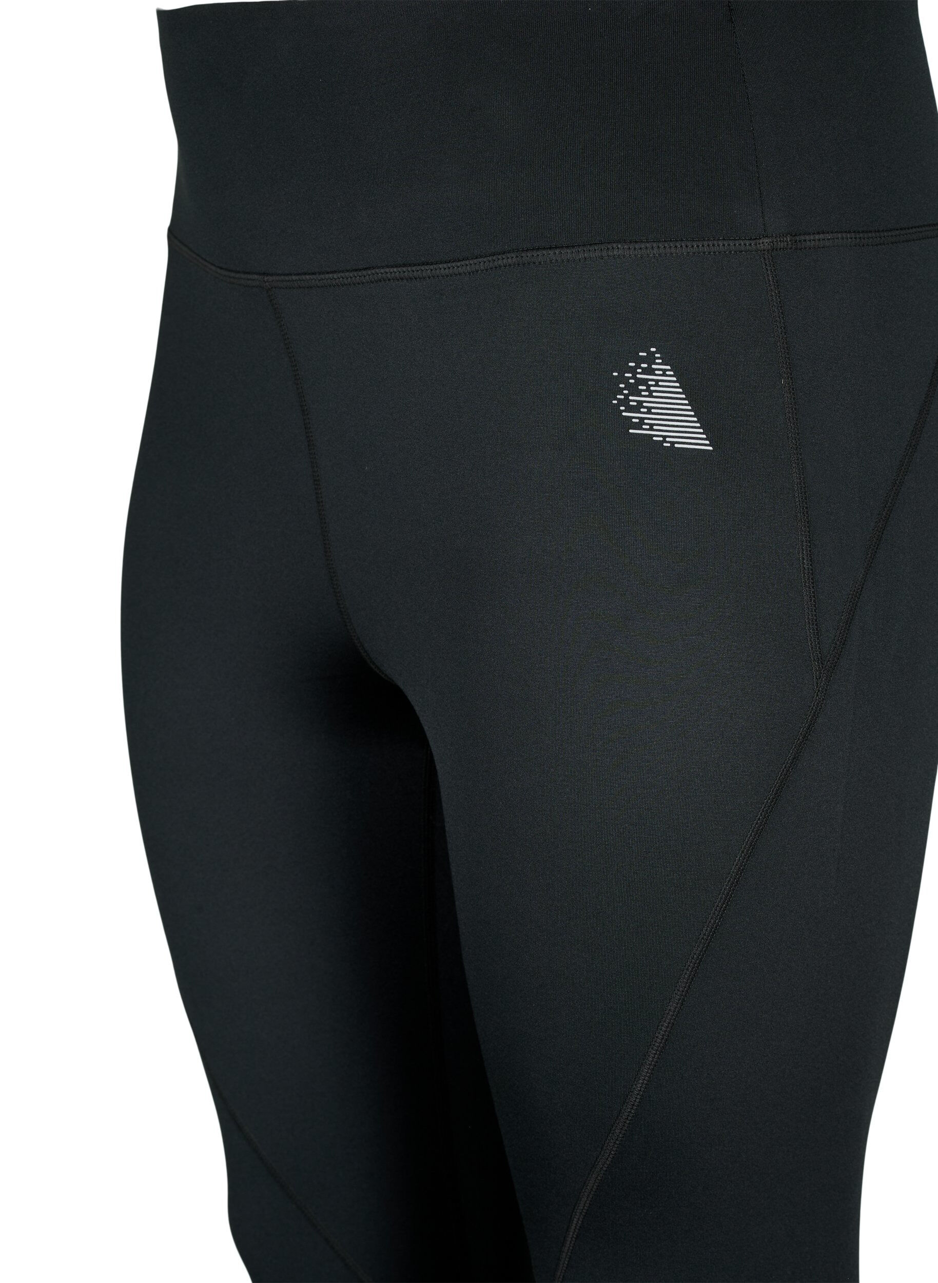 ZizziSportlegging met fleecevoering, Zwart, Packshot image number 2