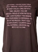 T-shirt imprim&eacute;, Marron, Packshot image number 2