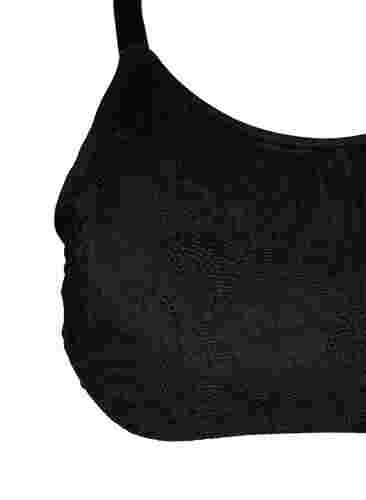 Soutien-gorge en dentelle avec rembourrage amovible, Black, Packshot image number 2