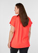 Effen gekleurd trainingsshirt, Oranje, Model image number 2