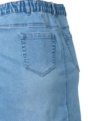 Jupe en jean avec une forme en A, Light blue denim, Packshot image number 2
