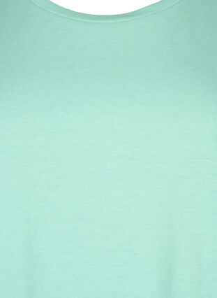 T-shirt à manches courtes en coton mélangé, Cabbage, Packshot image number 2