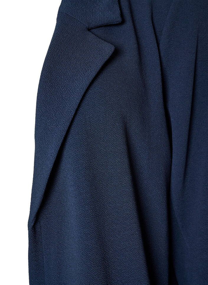 Blazer long avec des poches, Bleu, Packshot image number 2