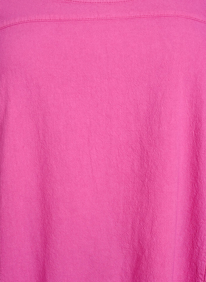 Robe en coton &agrave; manches courtes, Rose, Packshot image number 2