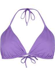Soutien-gorge de bikini triangle uni, Royal Lilac, Packshot