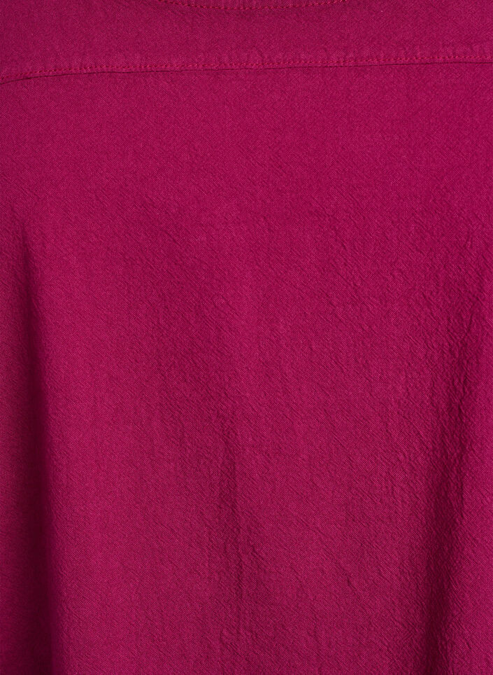 Robe en coton à manches courtes, Bordeaux, Packshot image number 2