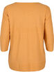 Blouse met driekwartmouwen en een gestreept patroon, Sudan Brown Mel., Packshot image number 1