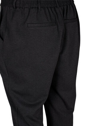 Pantalon court avec poches et  cordon de serrage réglable, Dark Grey Melange, Packshot image number 3