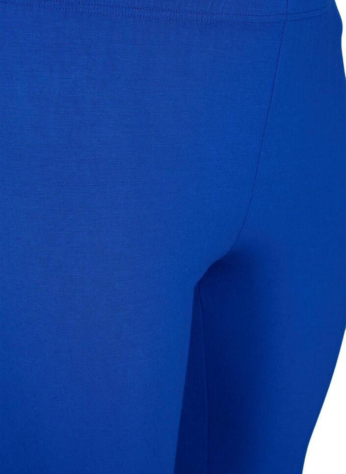 Basisleggings met extra lengte, Blauw, Packshot image number 2