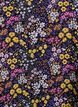 Robe courte &eacute;vas&eacute;e &agrave; imprim&eacute; floral, Bleu, Packshot image number 2
