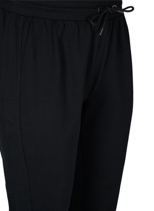 Pantalon de survêtement avec bandes latérales, Black, Packshot image number 2