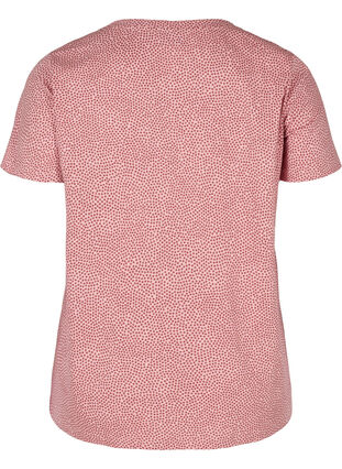 Bedrukt katoenen t-shirt, Blush Dot, Packshot image number 1