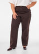 Kiana straight-fit jeans in kleur, Bruin, Model image number 2