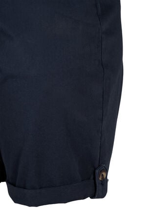 Korte chino broek met zakken, Navy Blazer, Packshot image number 3