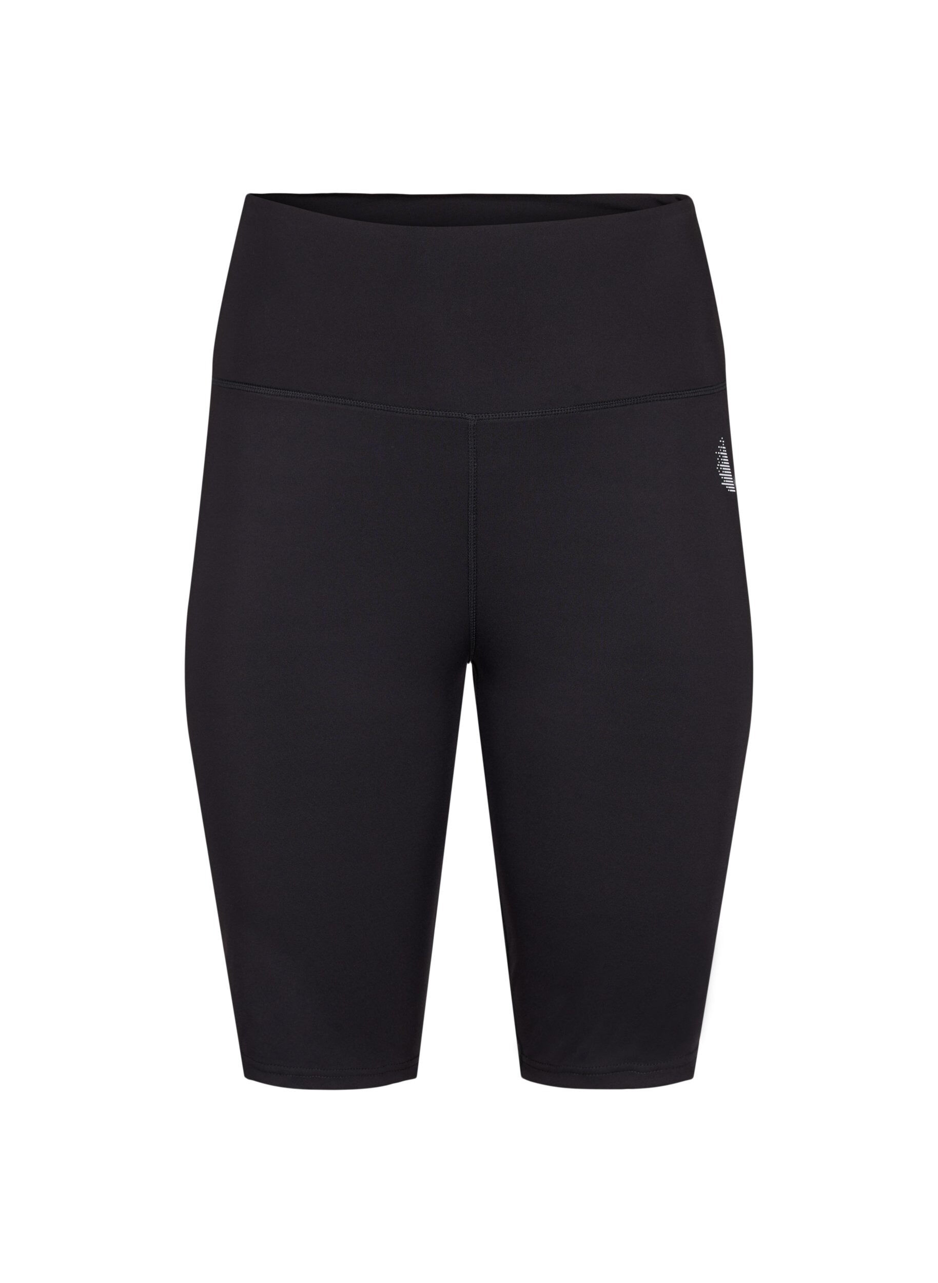 Zizzi Short d'entra&icirc;nement long et moulant, Noir, Packshot image number 0