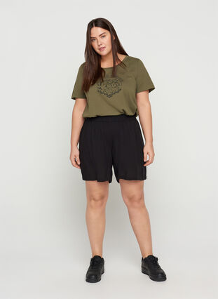 T-Shirt imprimé, Ivy Green WONDER, Model image number 2