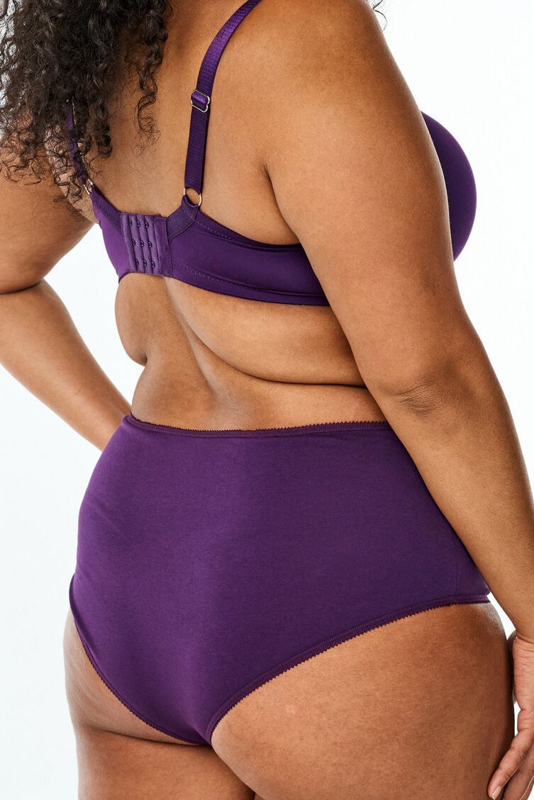 7-pack culottes hipster taille classique, Violet, Model image number 2