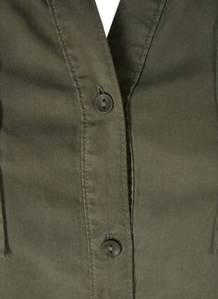 Lyocell blouse met lange mouwen, Deep L. Green, Packshot image number 2