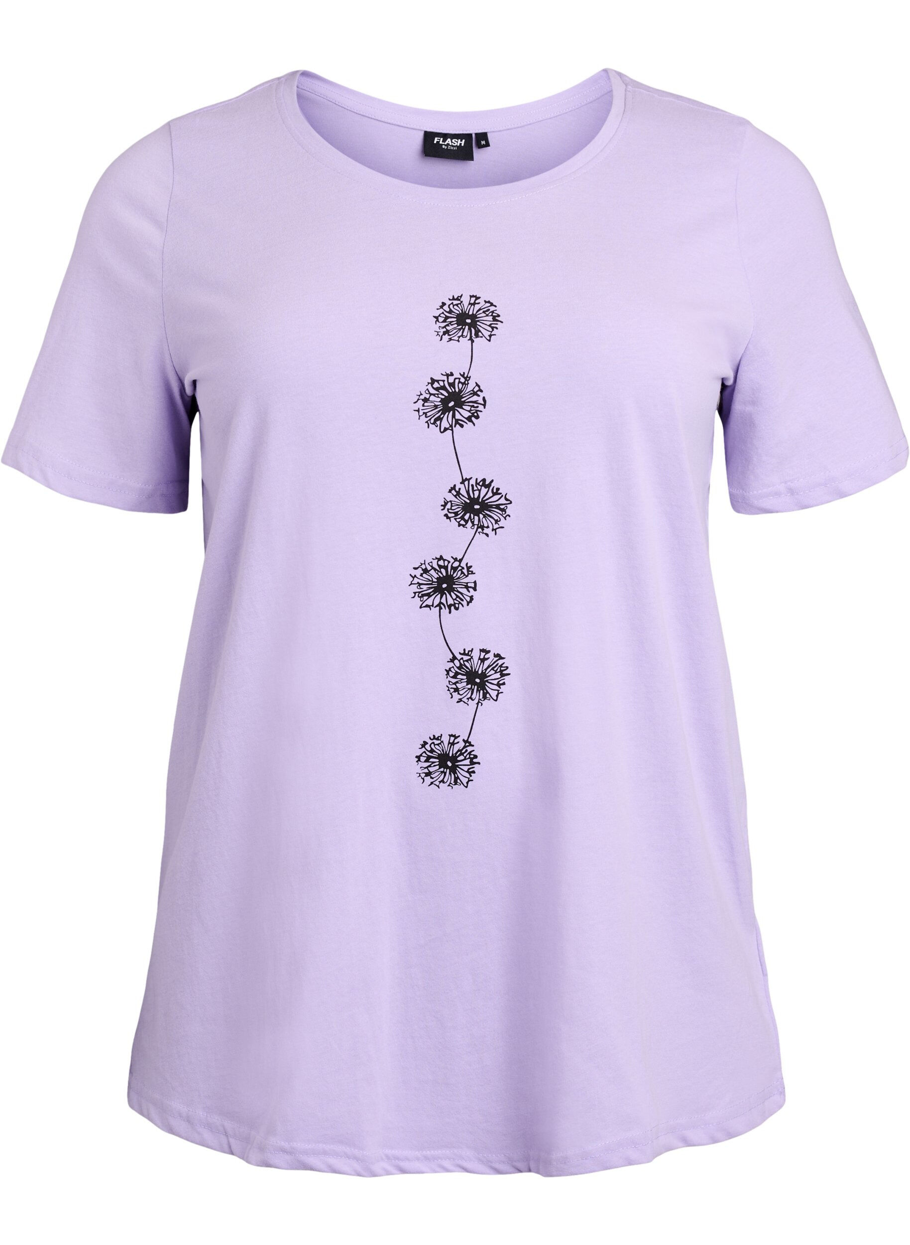 Zizzi FLASH &ndash; T-shirt avec motif, Violet, Packshot image number 0