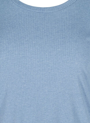 T-shirt à manches courtes en qualité côtelée, Infinity , Packshot image number 2