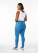 Amy jeans met een hoge taille en super slanke pasvorm, Blauw, Model image number 0