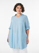 Tuniek van linnen en viscose met A-vorm, 2462, Model image number 0