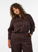 Chemise &agrave; motif cachemire ton sur ton, Marron, Model image number 0