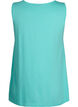 Top met a-vorm en ronde hals, Turquoise, Packshot image number 1