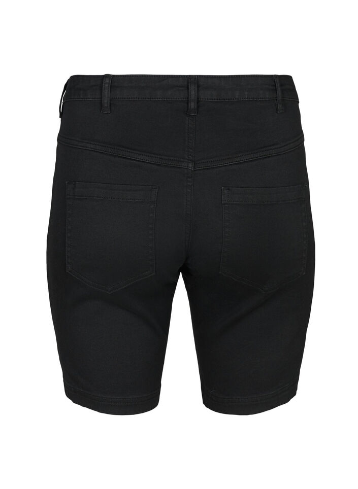 Short Emily coupe slim, taille classique, Noir, Packshot image number 1