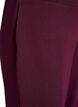 7/8 modal mix broek met zakken, Donker Bordeaux, Packshot image number 2