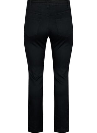 Jeans Emily Slim fit à taille régulière, Black, Packshot image number 1