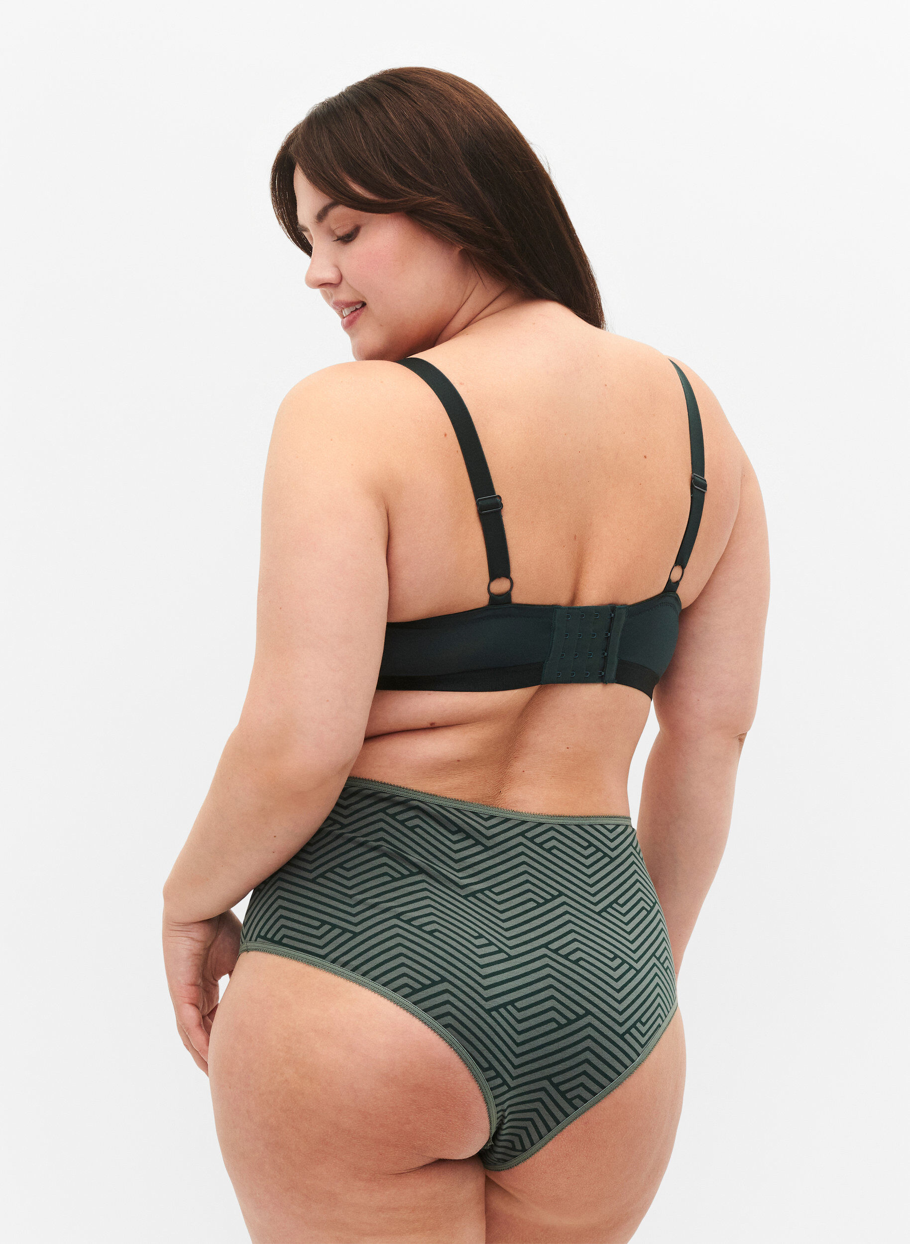 Zizzi7-pack hipster met reguliere taille, Scarab Multi Pack, Model image number 1