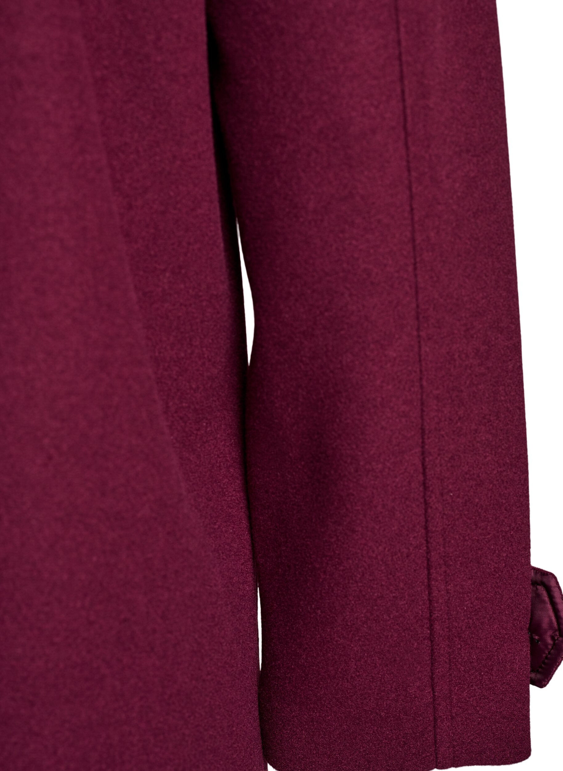 ZizziManteau court avec fermeture &agrave; double-boutonnage, Bordeaux, Packshot image number 3