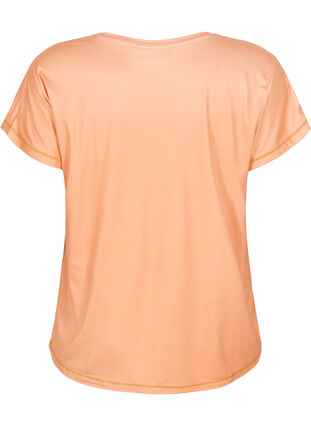 Trainings T-shirt met korte mouwen, Apricot Nectar, Packshot image number 1