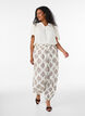 Blouse in viscose met broderie anglaise, Beige, Model image number 1