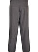 Op maat gemaakte broek met plooien en een strikceintuur, Grijs, Packshot image number 1